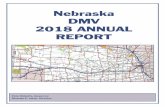 Nebraska DMV 2018 ANNUAL REPORT€¦ · 2018 DMV Annual Report . 6 . Each year during the holiday season the DMV employees choose a group in the community to donate items to. This