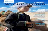 LN NO ON BHN Leaving NO ONE BEHIND - WPRO IRIS · offering hands-on methodologies for subnational ... helping them adapt the Leaving No One Behind principle through comprehensive