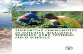Supporting Communities in Building Resilience through Agro ... · supporting communities in building resilience through agro pastoral field schools This paper helps outline the history