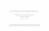 Finding ConnectionsBetween Data and - UChicago GeoScidrm7/research/InverseBook.pdf · 2001-09-17 · Finding ConnectionsBetween Data and Theory: Applicationsin Geophysical Sciences