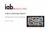 Video Landscape Report - IAB · Virtual Reality/Augmented Reality/360 Video The promise of immersive storytelling with Virtual Reality, Augmented Reality, and 360 Video has led brand
