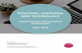 TEACHING, LEARNING, AND TECHNOLOGY · Examine OneNote’s capabilities for face-to-face and ... to teaching, learning, and course learning outcomes. Assessment Options in Moodle Evolving