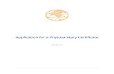Application for a Phytosanitary Certificate User Guide › wp-content › uploads › 2019 › 09 › 7.-Application-f… · Application for a Phytosanitary Certificate User Guide