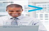 Business Process Outsourcing Finding the Right Business ... · Between 2011 and 2013 the global Business Process Outsourcing (BPO) market is projected to grow at a compound annual