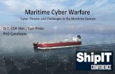 Maritime Cyber Warfare - Boussias Conferences · Legal aspects Public relation Intelligence and KM Physical Security and anti access CDR (ret.) Eyal Pinko, eyalpinko@gmail.com. Knowledge