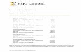 MJG Capital Limited Partners From: Date: Subjectmjgcapital.com/wp-content/uploads/2020/01/January-2020.pdf · MJG Capital Fund, LP (net of all fees and expenses) 23.74 % S&P 500 9.82
