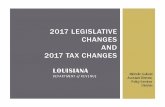 TaxUpdate Nov 2017 - Louisianarevenue.louisiana.gov/Liaison/TaxUpdate Nov 2017.pdf · 2018-01-09 · What happens if a LA extension is submitted with an amount ... If filing for others