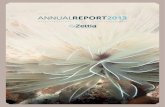 ANNUALREPORT2013 · 2018-04-23 · 8 Group revenues Total Group revenues Breakdown of total 2013 revenues Sales Other operating revenues 2011 2012 2013 200 180 160 140 120 100 60