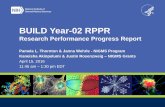 BUILD Year-02 RPPR - NIGMS Home€¦ · BUILD Year-02 RPPR Research Performance Progress Report Pamela L. Thornton & Janna Wehrle - NIGMS Program Kaneisha Akinpelumi & Justin Rosenzweig