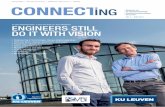 ENGINEERS STILL DO IT WITH VISION...LED-verlichting. Het Vlaams Agentschap Innoveren en Ondernemen (VLAIO) steunt zo 14 speer puntenclusters. Op 3 april werd het netwerk gelanceerd