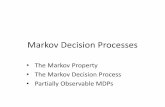 Markov Decision Processes - Stanford University · (This is your belief state.) b. Choose an action based on your belief state. c. Suppose the patient is still sneezing after your