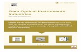 Gem Optical Instruments Industries · supplying and exporting a wide range of surgical and medical hospital equipment. About Us Established in the year 1985, Gem Optical Instruments