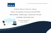 GSA Fleet Drive-thru File Transfer Protocol (FTP) Monthly ...5 | P a g e Step 1: Open the FTP Template.xlsx file. Step 2: Turn the CAPS LOCK on to ensure all letters entered are capitalized.