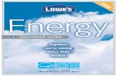 LOW1070 Energy Bro Resized copy - images.lowes.comimages.lowes.com/animate/ENERGYSTAR_Solutions_Guide.pdf · do your part for the planet. Let ENERGY STAR shine in your home. Reduce