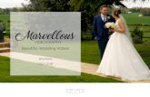 Marvellous Videography - Brochure 2017-2018€¦ · Marvellous Videography is a Derbyshire based company dedicated to shooting and producing beautiful Wedding videos. The aim is to