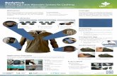 A Recon˜gurable Wearable System for Clothing · Control presentation slides Build custom controllers Recognize allergens Handle shopping lists Miniaturization Use of conductive yarns