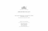 Province of Alberta · 2019-02-26 · Province of Alberta Office Consolidation Revised Statutes of Alberta 2000 Chapter A-44 Current as of April 30, 2015 ... restricted practitioner