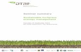Seminar summary Sustainable turfgrass ecology management › c2c1... · Seminar Sustainable turfgrass ecology management 12 September 2013, Zandvoort, The Netherlands Page 4 Sustainable