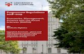 Programme Regulations 2018–2019 - University of …...GY1009 Human geography GY2109 Geographies of development GY2164 Economic geography IS2136 Information systems and organisations
