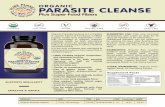 ORGANIC PARASITE CLEANSE - Pure Planetfiles.pureplanet.com/FactSellSheets/OrganicParasiteCleanseSellSheet.pdfOrganic Parasite Cleanse is an effective but gentle way to help your body