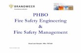 PHBO Fire Safety Engineering Fire Safety Management · 2016-04-08 · Ruud van Herpen, 2015 PHBO Fire Safety Engineering SKBStichting Kennisoverdracht Bouwfysica 14 De cursus •