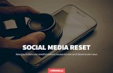 SOCIAL MEDIA RESET - Cloudinaryresources.mynewsdesk.com/image/upload/m9k0thvorj0... · looking with more critical eyes at social media channels, and even using social media more sparingly