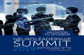TO SPONSOR SUMMIT...INVITATION TO SPONSOR November 18: Pre-Summit Options NeuroLeadership 101 Perfect for newcomers, this full-day workshop brings you up to speed on the history, core
