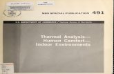 Thermal analysis - human comfort - indoor environments · Mass pound kg 4.536x10" ounce kg 2.835x10"^ Pressure psi Pa 6.895x10^ in 2 inHg Pa 3.386x10^ mmHg Pa 1.333x10^ Energy Btu