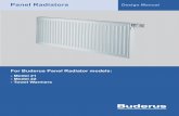 Panel Radiators Design Manual - Bosch Heating and Cooling · 2015-03-03 · bath or shower. European towel warmers from Buderus are the perfect combination of contemporary styling