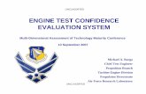 ENGINE TEST CONFIDENCE EVALUATION SYSTEM · Engine Test Confidence Evaluation System 5a. CONTRACT NUMBER 5b. GRANT NUMBER 5c. PROGRAM ELEMENT NUMBER 6. AUTHOR(S) 5d. PROJECT NUMBER