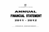 FINANCE DEPARTMENTfinance.tripura.gov.in/sites/default/files/Annual...Expenditure Heads Actuals 2009-10 Budget Estimates, 2010-11 Revised Estimates, 2010-11 Budget Estimates, 2011-12