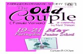 The Odd Couple 2011 Programme - Faringdon...1988 Jack and the Beanstalk After Magritte Between Mouthfuls Nasty Things, Murders Outside Edge 1989 Cinderella Murder for the Asking Lord