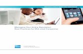 Managing Your Online Reputation: Best Practices for Mid ... · INSIDE EDGE Managing Your Online Reputation: Best Practices for Mid-sized Companies Page 3 | Corporate Payment Solution