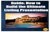 Guide - How to Build a Digital Listing Presentationthepaperlessagent.com/wp...How-to-Build-a-Digital-Listing-Presentation.pdf · The top 3 three things home sellers want from their