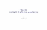 FINANCE FOR NON-FINANCIAL MANAGERS · FINANCE FOR NON-FINANCIAL MANAGERS Manjit Biant . PLEASE TURN ME OFF OR SET TO SILENT • Over to you ... • Four basic accounting concepts