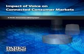 Impact of Voice on Connected Consumer Markets · 2017-05-26 · Impact of Voice on Connected Consumer Markets Defining the Voice Control Market ... CES® both in 2016 and 2017 with