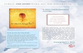 Could ONE WORD make all the difference? Brochure - General.pdf · Could ONE WORD make all the difference? In 2013, Laurie received a message: I am enough. I have enough. ... - Elisabet