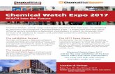 Chemical Watch Expo 2017 › ... › CW-Expo.pdf · 2017-01-18 · Chemical Watch Expo 2017 will be a dedicated space in which to meet purchasers from organisations looking for specific