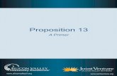 Proposition 13 - Silicon Valley Community Foundation · PROPOSITION 13 IN THE FIRST 30 YEARS Three trends lessened the impact of Proposition 13 on local government revenues in the