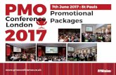 PMO Promotional 7th June 2017 : St Pauls Conference ...pmoconference.co.uk/wp-content/uploads/2017/04/PMO-Conference... · Full social media program for Twitter, Linkedin and Facebook