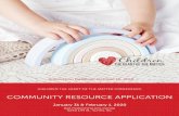 Community Table Application 2020 - Child Care Options · Early care and learning professionals, school age and family child care providers, early childhood educators, and students