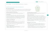 PURE CLEANSING GEL - Nu Skin Enterprises · Does Pure Cleansing Gel help manage the production of oil in the skin? Pure Cleansing Gel helps to balance the oils on your skin with lemon,