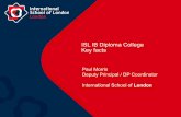 ISL IB Diploma College Key facts - ISL London · 2019-03-11 · ISL IB Diploma College – Key Facts. 11 March 2019. 2. Authentically. International. ... Teaching and learning. Strong