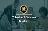 IT Services & Solutions Brochure · 2020-01-17 · InfoSec Staffing Cyber Security Training HITRUST Certification. Cloud Technology • Amazon Web Services • Microsoft Azure •