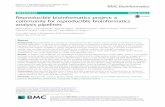 RESEARCH Open Access Reproducible bioinformatics project ...beccuti/paper/JBMCBIO18.pdf · RESEARCH Open Access Reproducible bioinformatics project: a community for reproducible bioinformatics