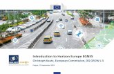Introduction to Horizon Europe EGNSS - prod5.assets-cdn.io · Introduction to Horizon Europe EGNSS Christoph Kautz, European Commission, DG GROW J.3 Prague, 13 September 2019