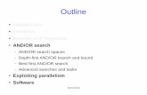 Outline - University of California, Irvinedechter/talks/ijcai2016-tutorial-2.pdf · IJCAI 2016 Outline Introduction Inference Bounds and heuristics AND/OR search – AND/OR search