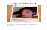 Ways of Seeing Instagram - Squarespace › static › 529fc7ede4b0b1af9175c11… · Ways of Seeing Instagram Ben Davis, Tuesday, June 24, 2014 Richard Prince, Portrait of NightCoreGirl