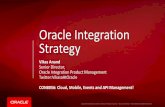 Oracle Integration Strategy€¦ · Oracle Service (SOA) & Cloud Integration Sessions @ OpenWorld 2015 – Monday, Oct 26: CON8056 Oracle Integration Strategy: Cloud, Mobile, Events,