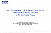An Evaluation of a Real-Time SOA Implementation for the U ... › news › meetings › workshops › Real... · An Evaluation of a Real-Time SOA Implementation for the U.S. Surface
